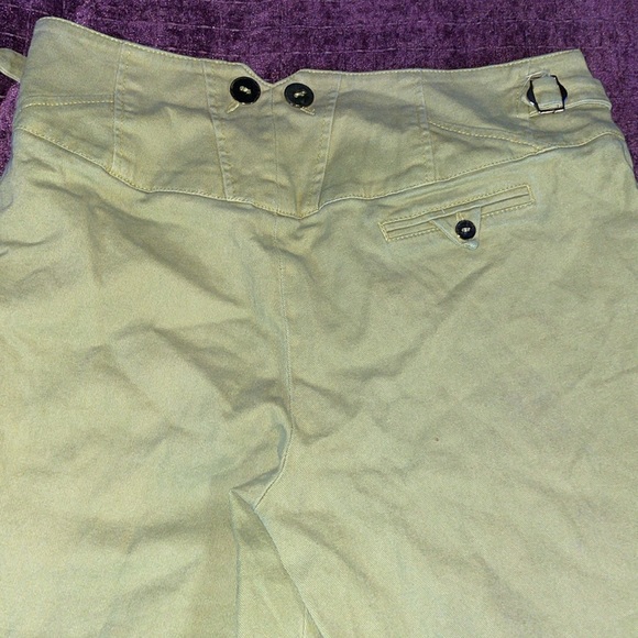 My guard green casual dress pants cropped capri size 12 - Picture 6 of 10